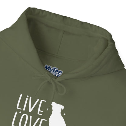 Live Love Rescue Unisex Hoodie For Pet Lovers
