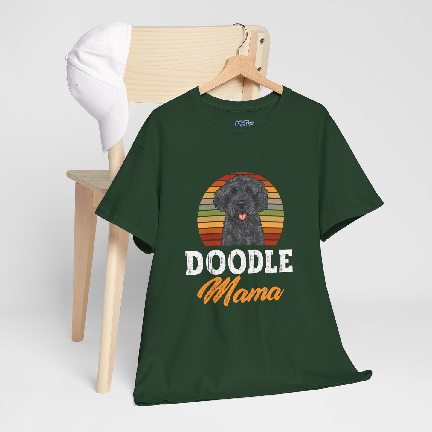 'Doodle Mama' Dog Mom Cotton T-Shirt