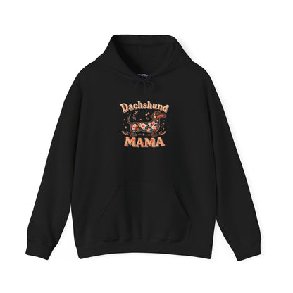 Dachshund Mama Everyday Hoodie – Floral Comfort For Pup Fans