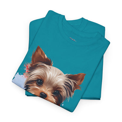 Patriotic Yorkshire Terrier Unisex T-Shirt