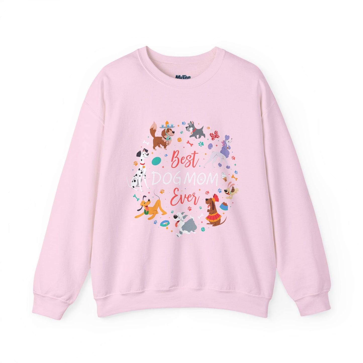 Best Dog Mom Ever Sweatshirt | Warm & Furry Crewneck