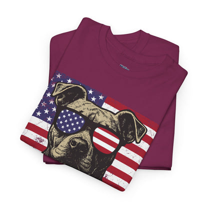 Show Me Your Pitties Patriotic Pitbull Unisex T-Shirt