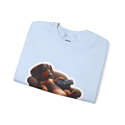 Dachshund Do Not Disturb Sweatshirt  – Unisex Lounge Mode On