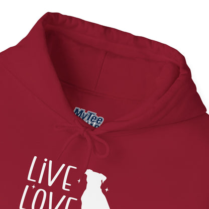Live Love Rescue Unisex Hoodie For Pet Lovers