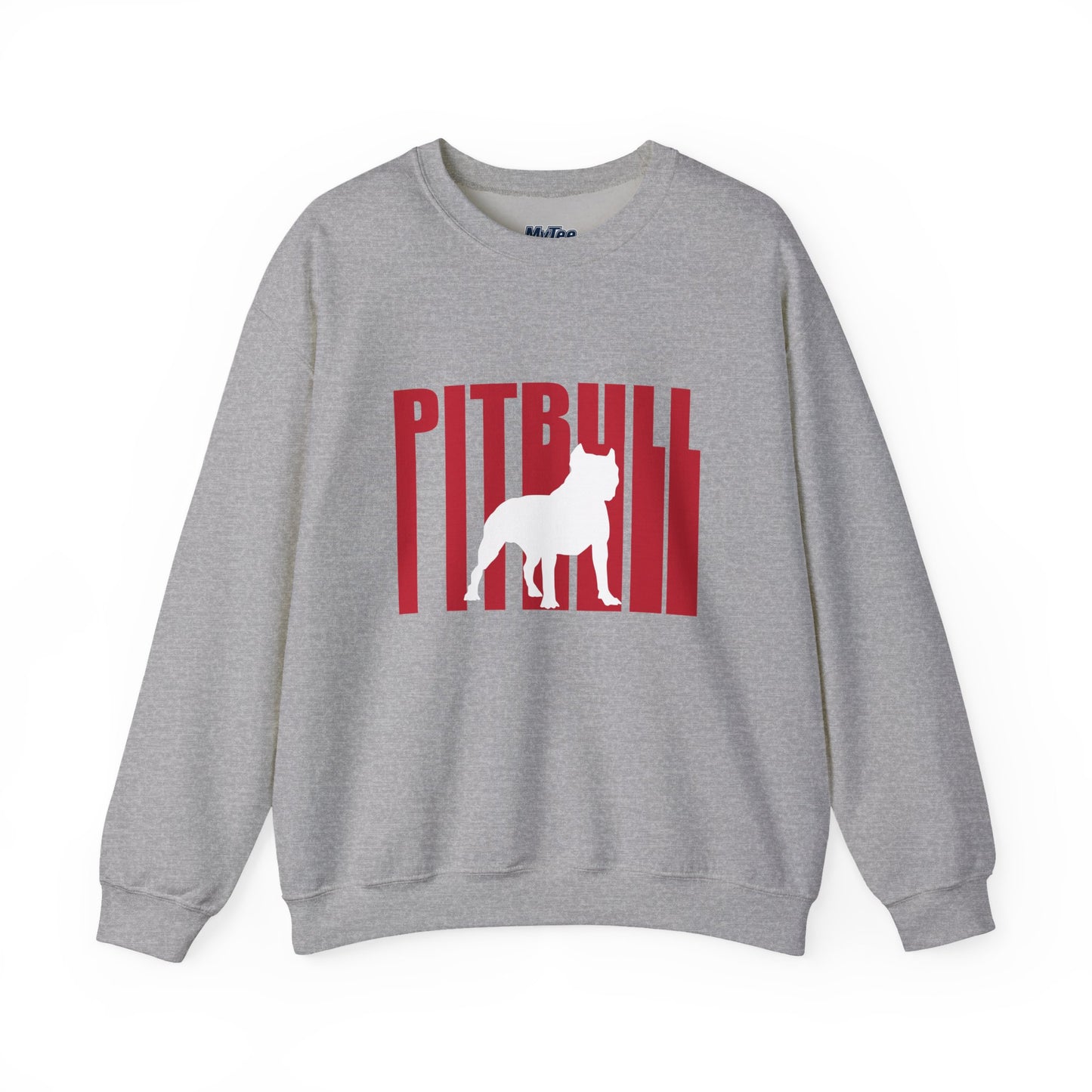 Stylish Pitbull Graphic Unisex Crewneck Sweatshirt | Dog Lover Gift