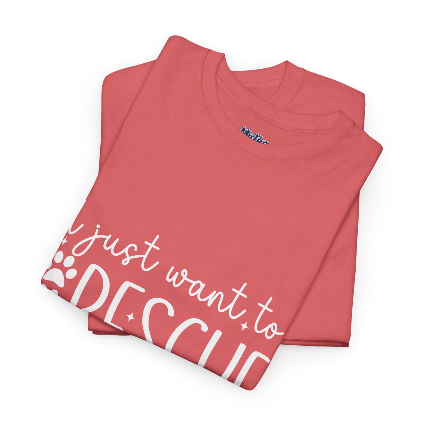 I Just Want To Rescue All The Doga Unisex T-Shirt – Soft Style, Big Heart