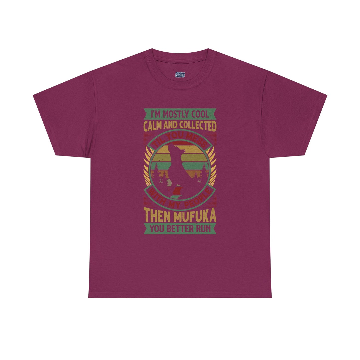 I'm Mostly Calm And Collected Pitbull Unisex T-Shirts