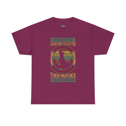 I'm Mostly Calm And Collected Pitbull Unisex T-Shirts