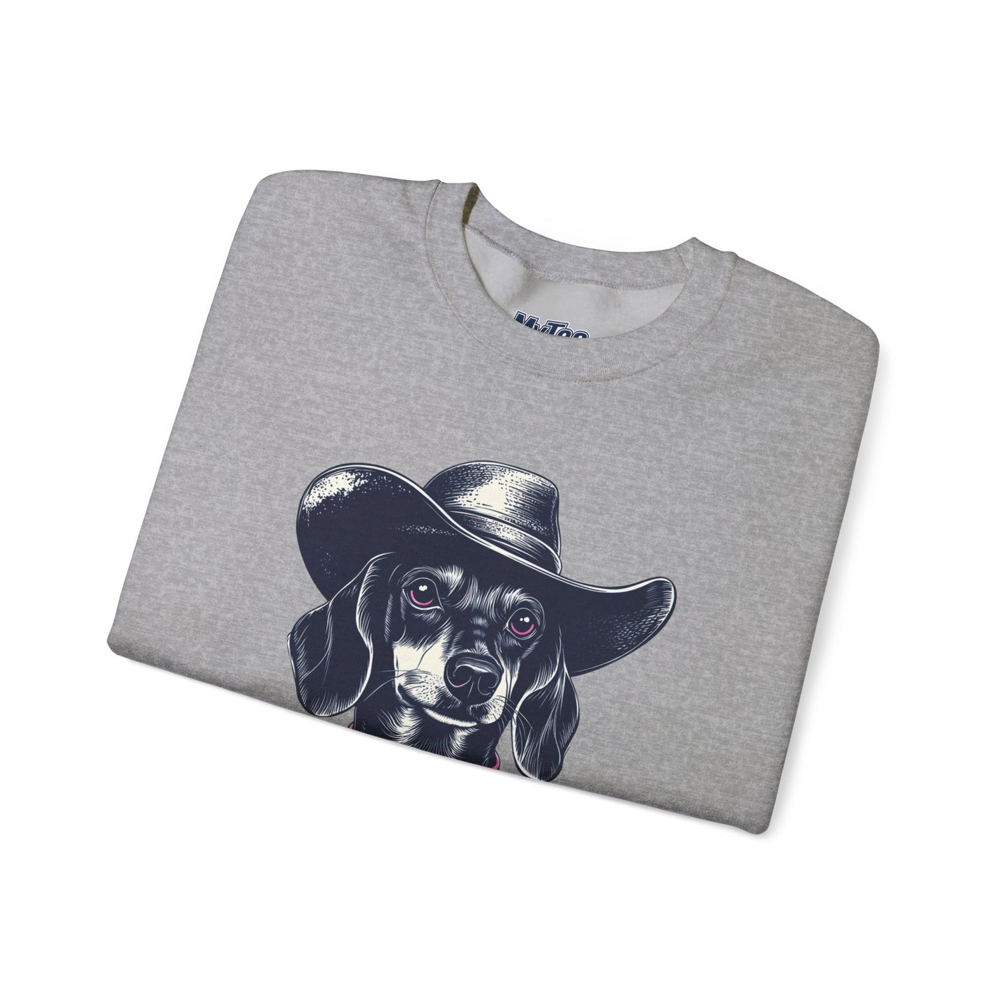 Dachshund Cowpoke Charm Sweatshirt – Soft Style With Attitude