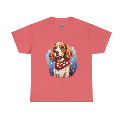 Patriotic Cocker Spaniel Unisex T-Shirt