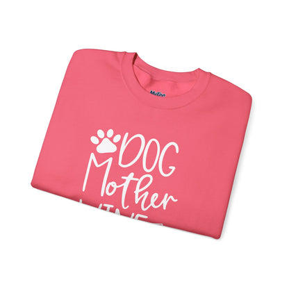 Dog Mother Wine Lover Sweatshirt | Dog Mom Apparel