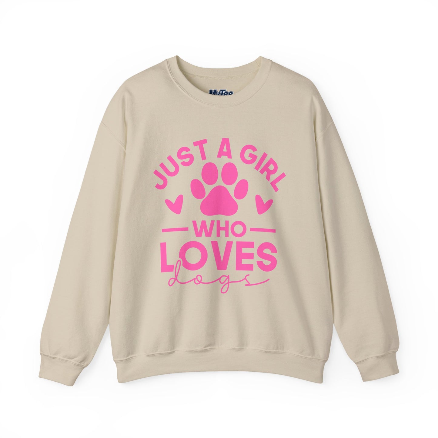 Just a Girl Who Loves Dogs Sweatshirt | Gift For Dog Mom