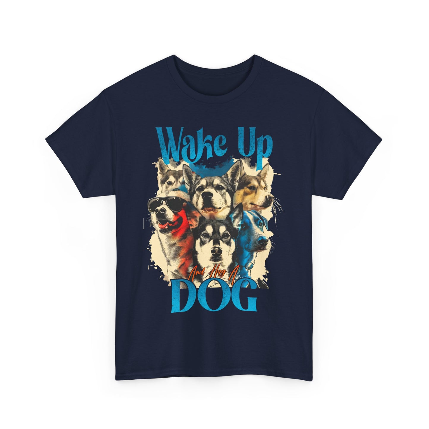 Wake Up Dog Unisex Cotton Tee