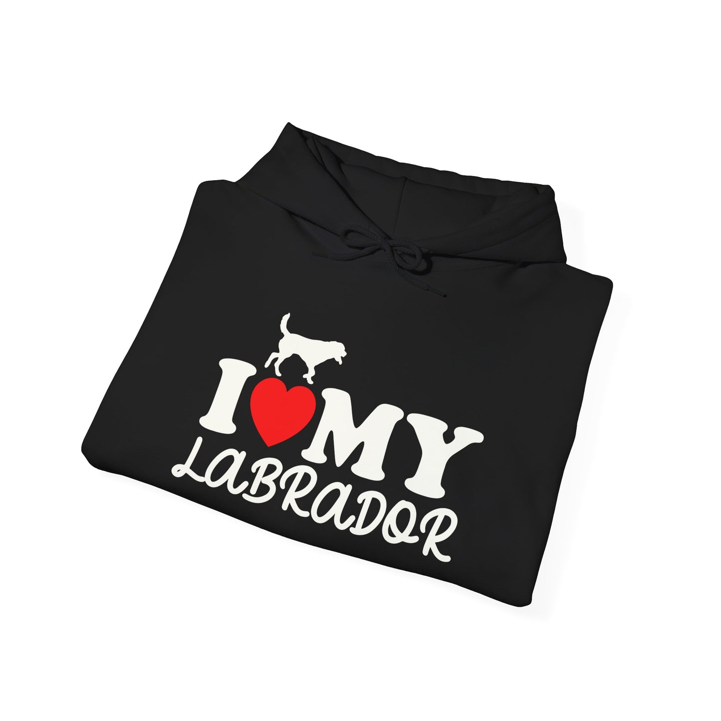 I Love My Labrador Unisex Hoodie | Adorable Warmth for Dog People