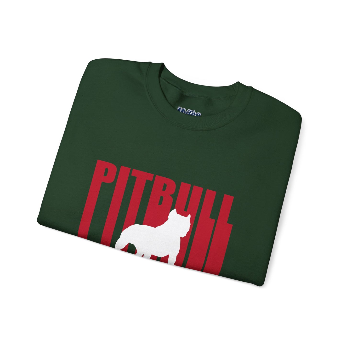 Stylish Pitbull Graphic Unisex Crewneck Sweatshirt | Dog Lover Gift