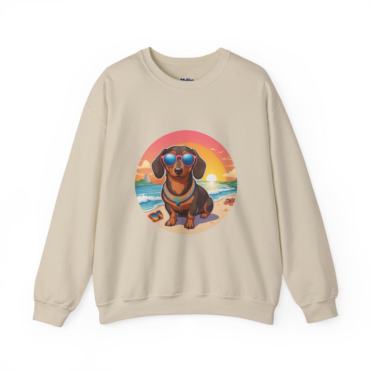 Dachshund Sunset Chill Unisex Sweatshirts