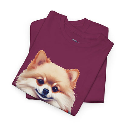 Patriotic pomeranian Unisex T-Shirt