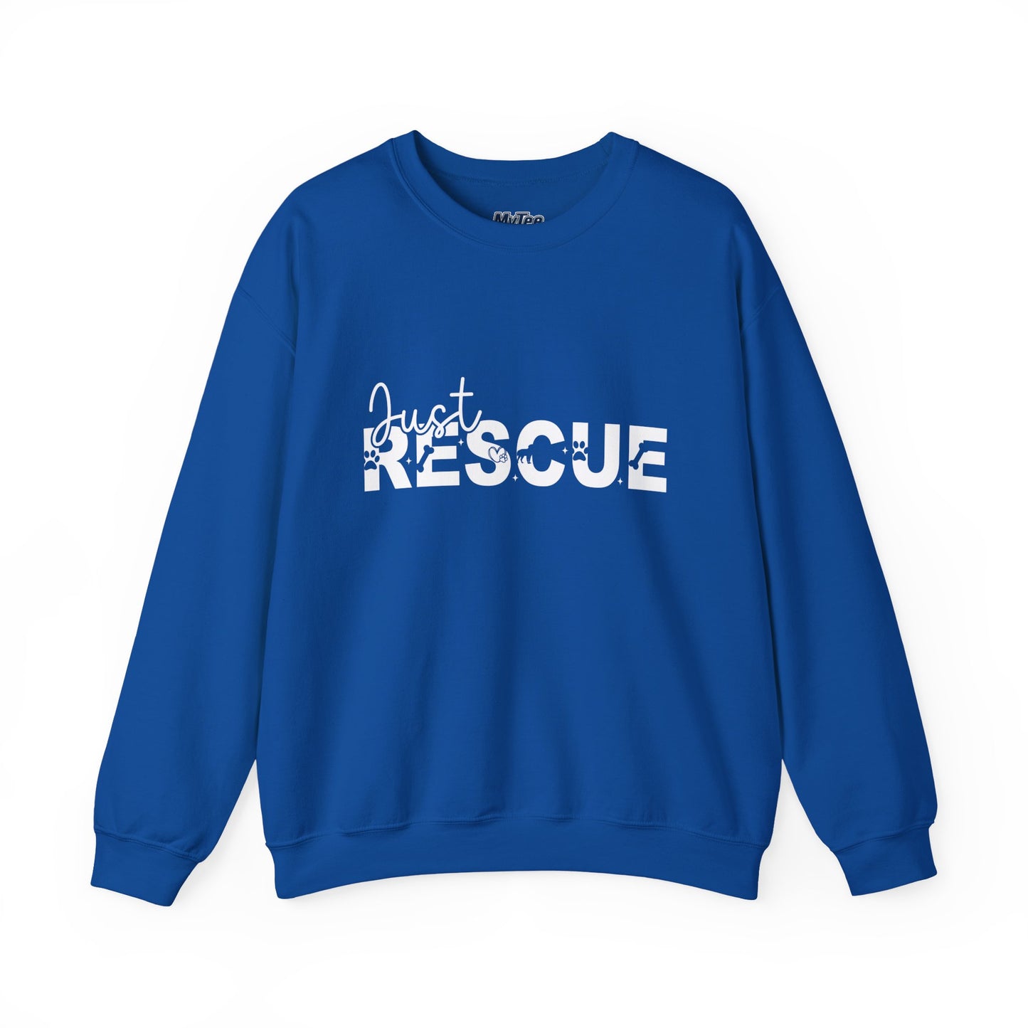 Just Rescue Sweatshirt – For Proud Pet Rescuers