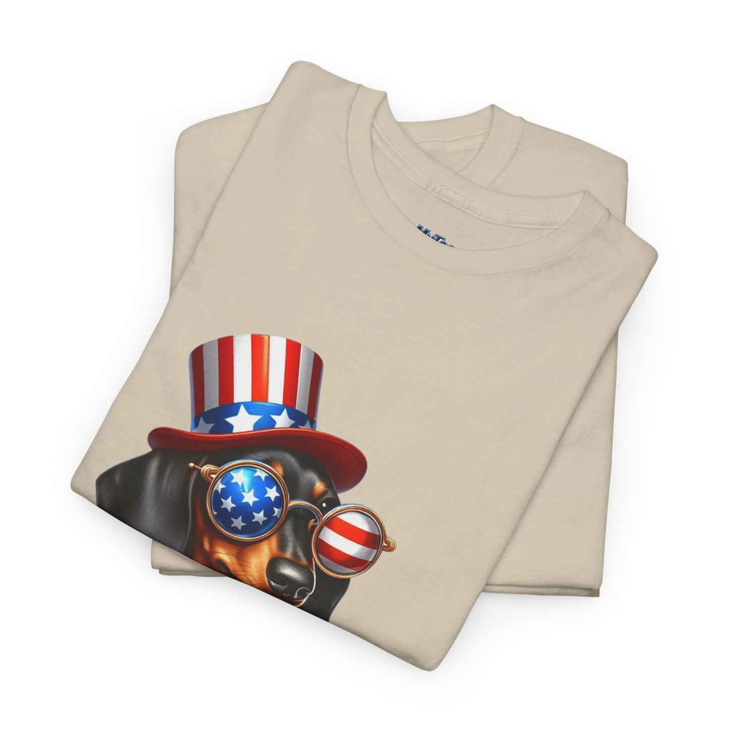 Patriotic Dachshund 4th of July T-Shirt | Red, White & Woof Style