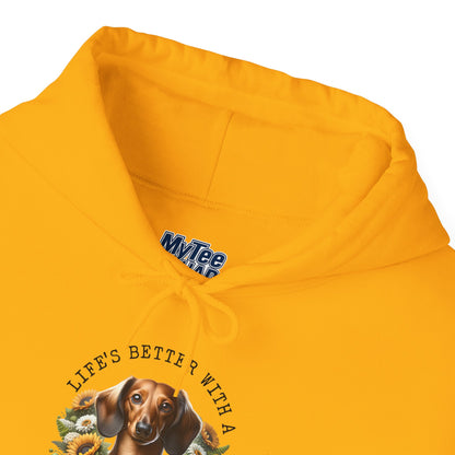 Dachshund Floral Unisex Sweatshirt