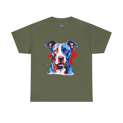 Colorful Pit Bull Unisex T-Shirts | Dog Lover