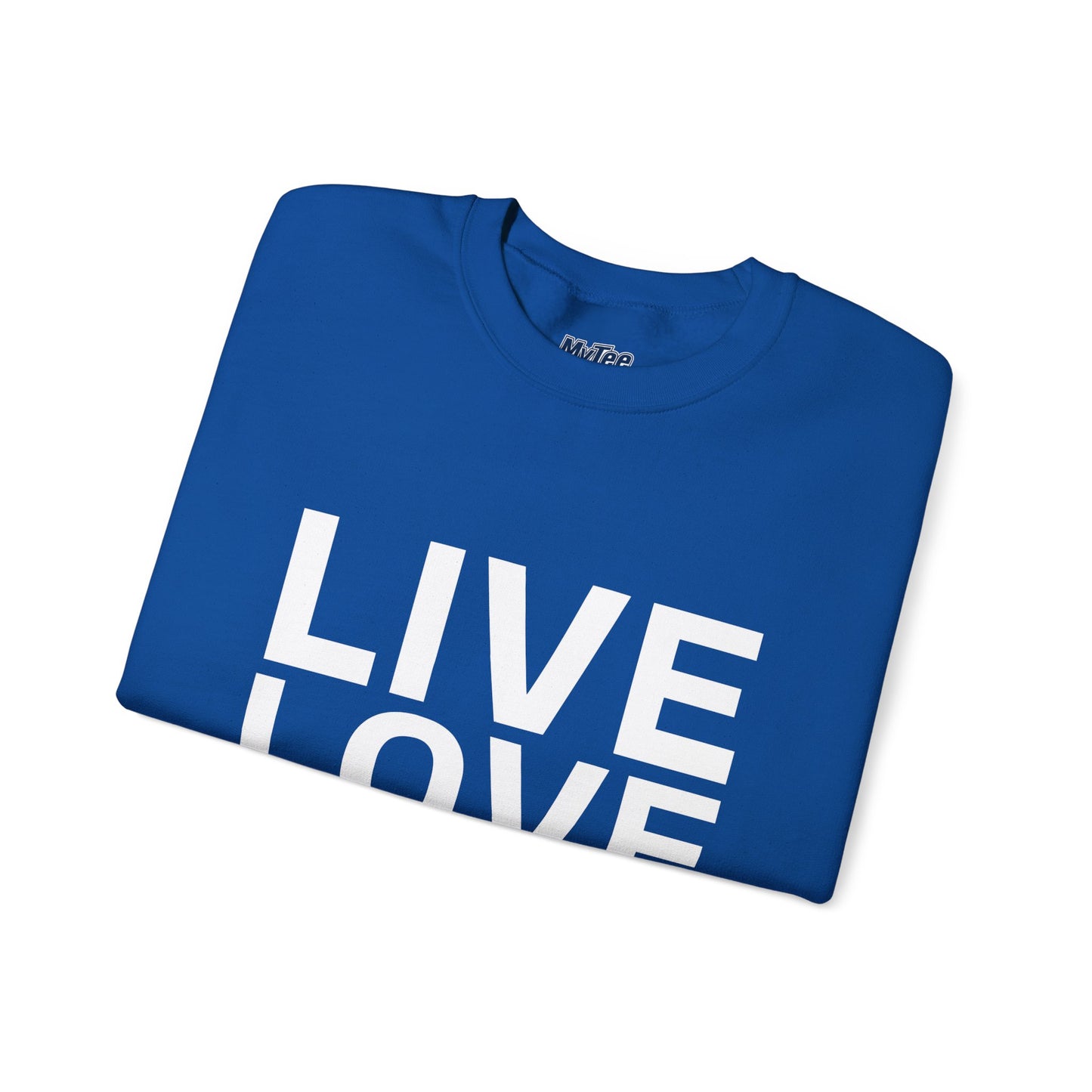 Live Love Rescue Sweatshirt - Unisex Cozy Crewneck, Pet Lover Gift