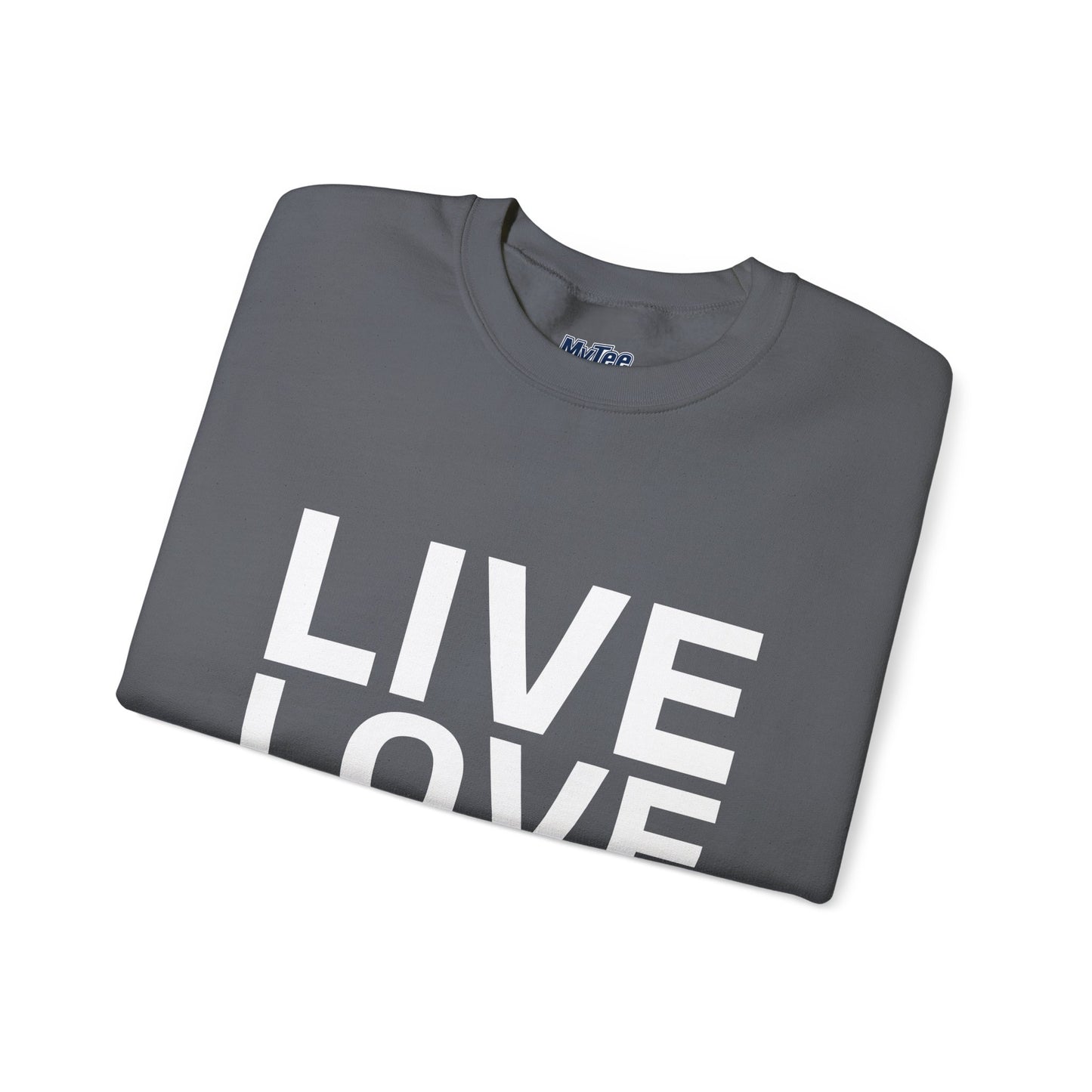 Live Love Rescue Sweatshirt - Unisex Cozy Crewneck, Pet Lover Gift