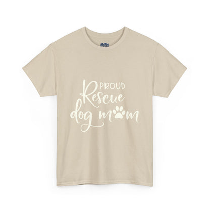 Proud Rescue Dog Mom T-Shirt | Pet Lover Gift