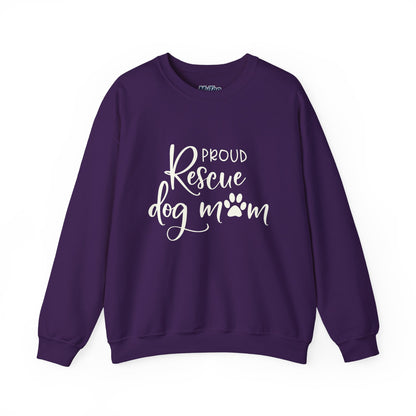 Proud Rescue Dog Mom Sweatshirt | Perfect Gift For Dog Mama