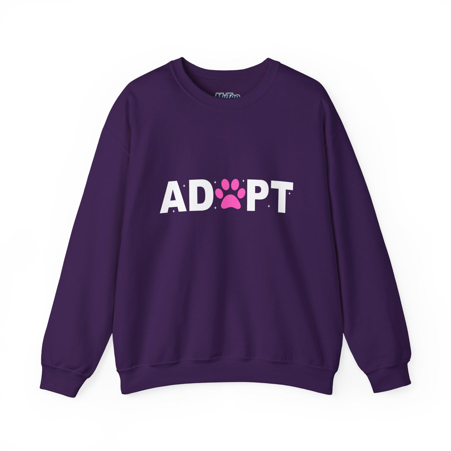 Adopt Themed Unisex Crewneck Sweatshirt - Comfortable Casual Wear