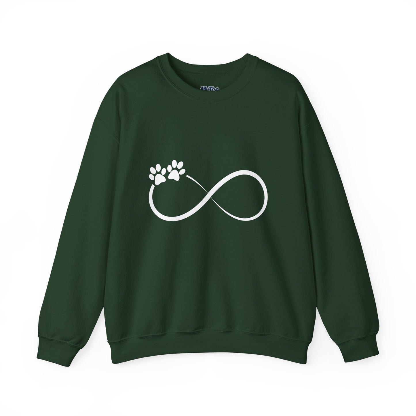 Infinity Paw Print Hoodie - Warm & Minimalist