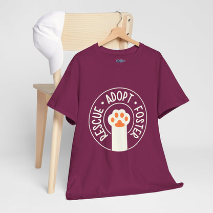 Rescue Adopt Foster T-Shirt | Support Shelter Dogs