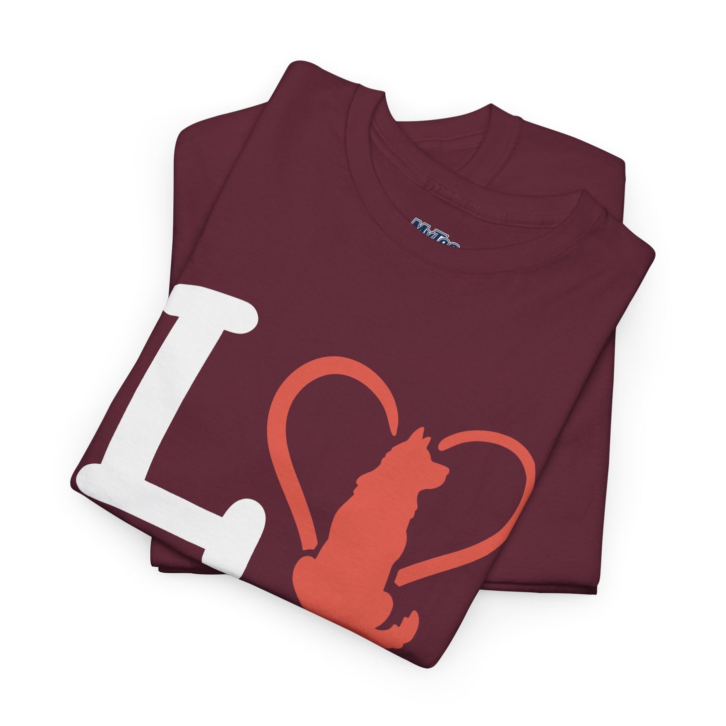 Love Dog Heart T-Shirt