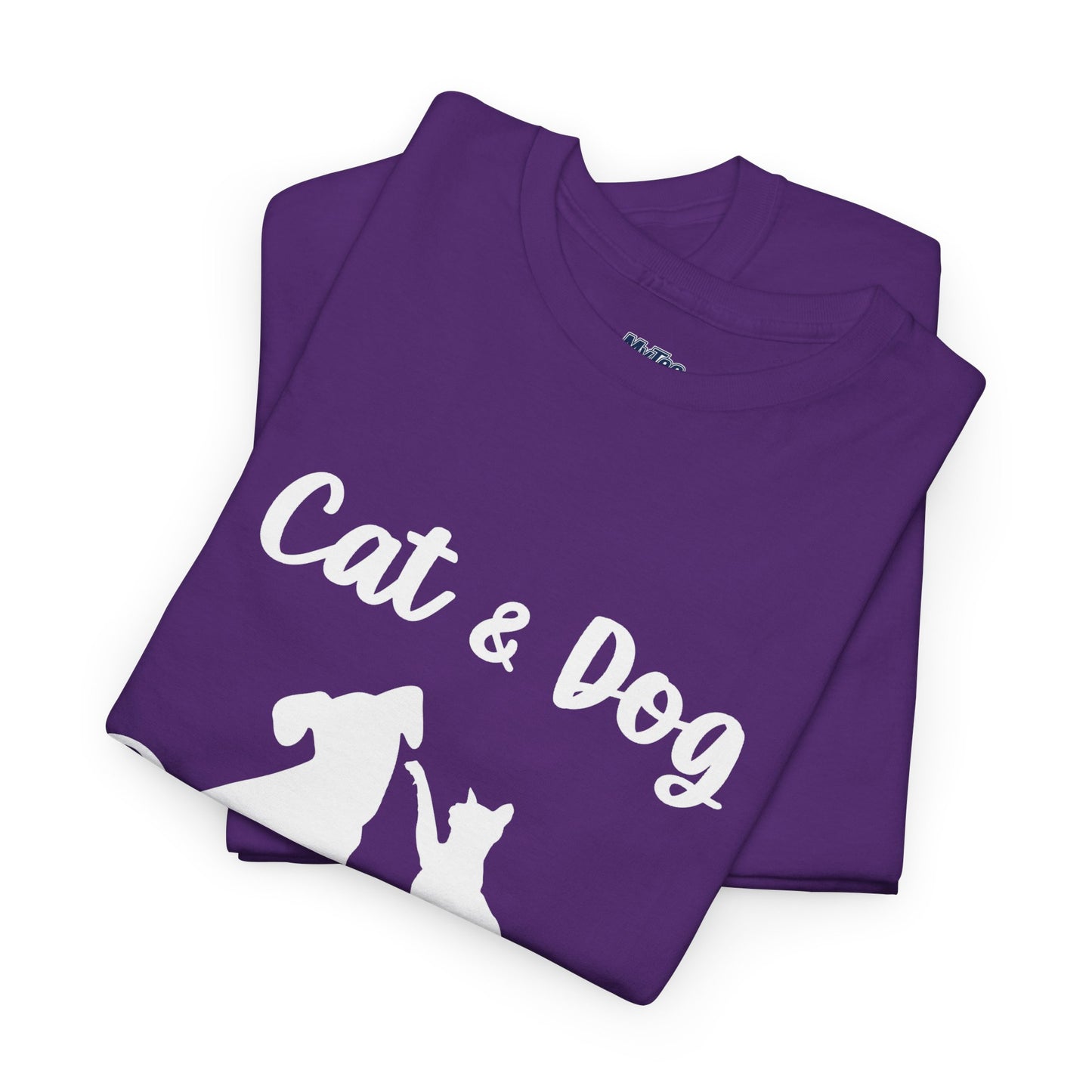Cat & Dog Mom Cotton T-Shirt - Perfect for Pet Lovers