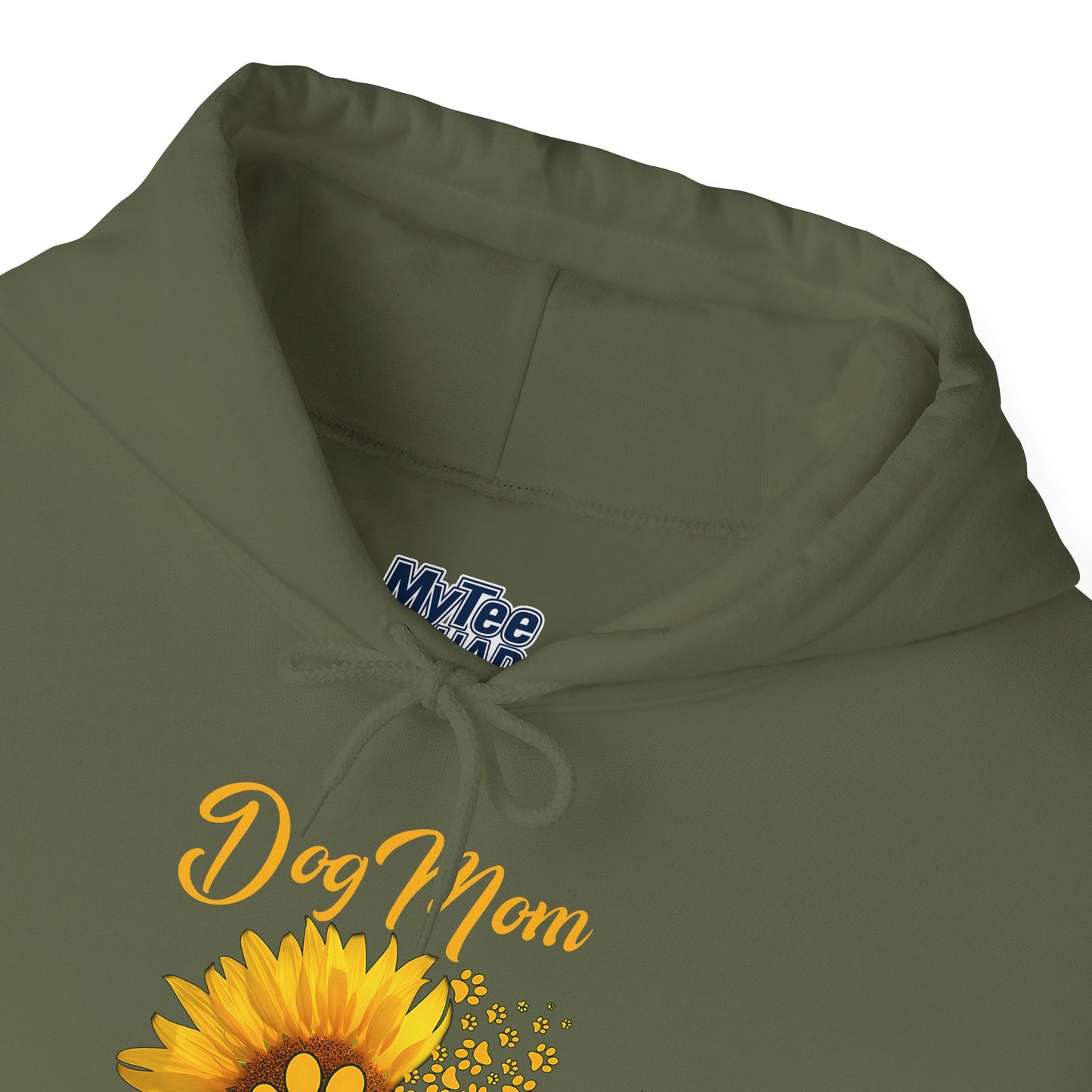 Sunflower Soul, Dog Mom Heart Hoodie