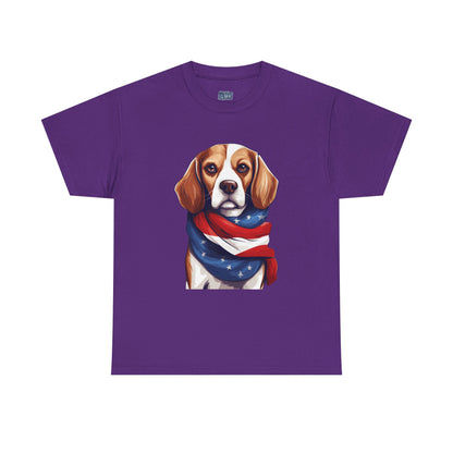 Patriotic Beagle Unisex T-Shirt