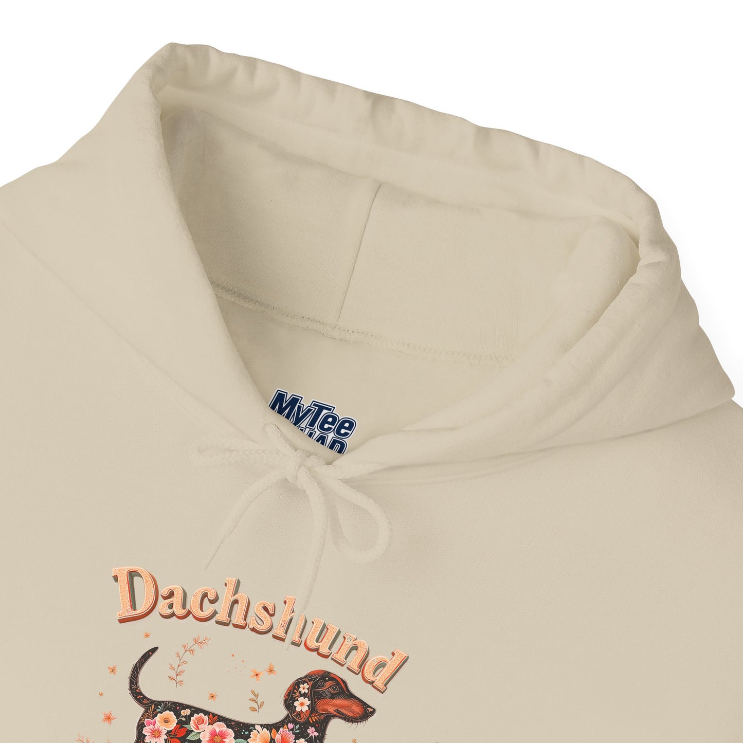 Dachshund Mama Everyday Hoodie – Floral Comfort For Pup Fans