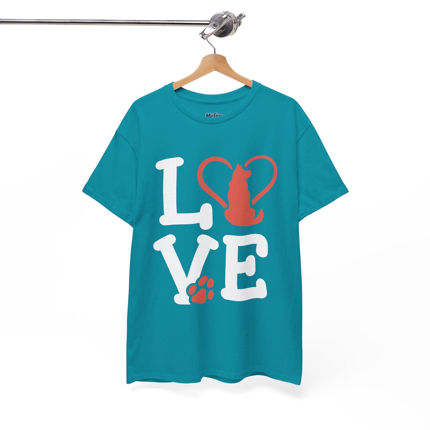 Love Dog Heart T-Shirt