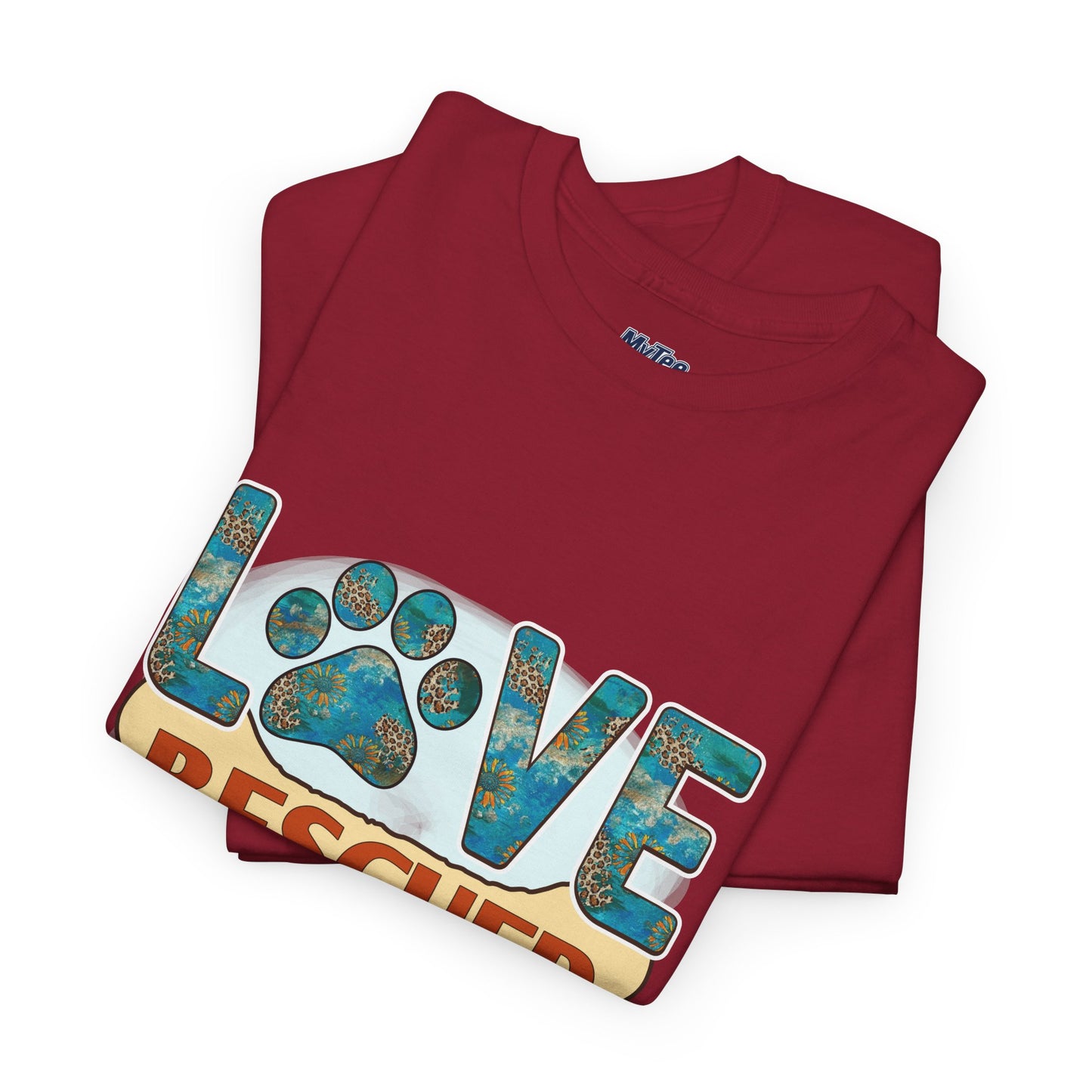 Love Rescued Me T-Shirt - Rescue Dogs Save Lives