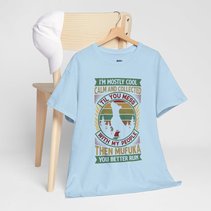 I'm Mostly Calm And Collected Pitbull Unisex T-Shirts