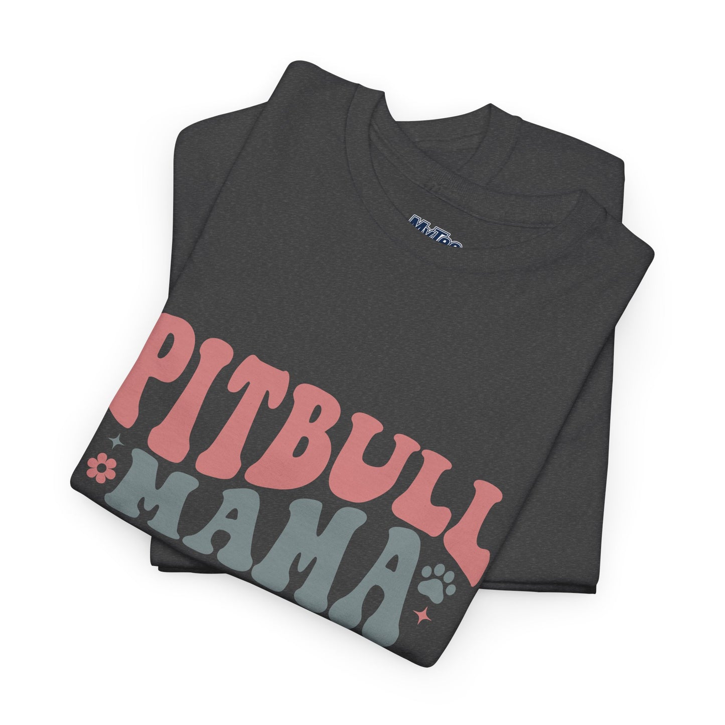 Pitbull Mama Tee – Cute Casual Shirt for Dog Moms & Pet Lovers