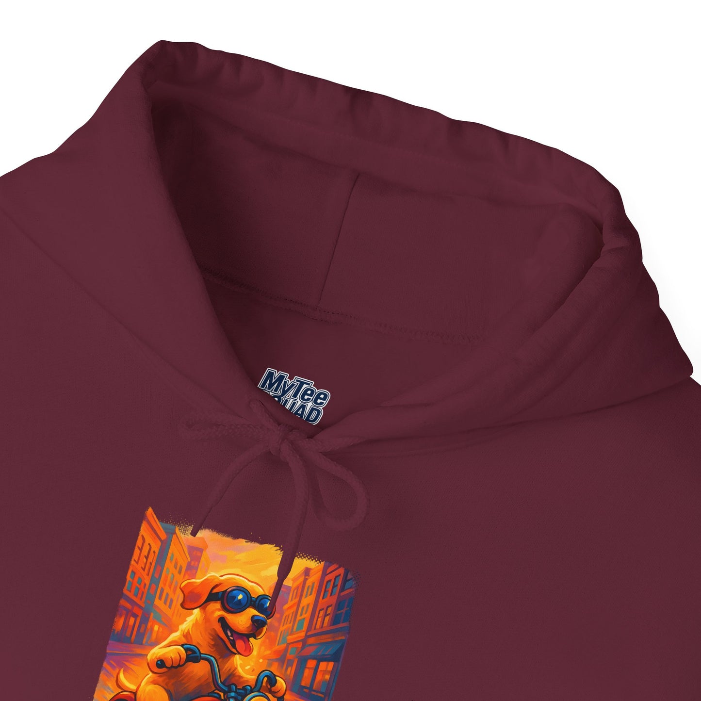 Labrador Urban Rider Hoodie – Edgy Dog Cozy Vibes