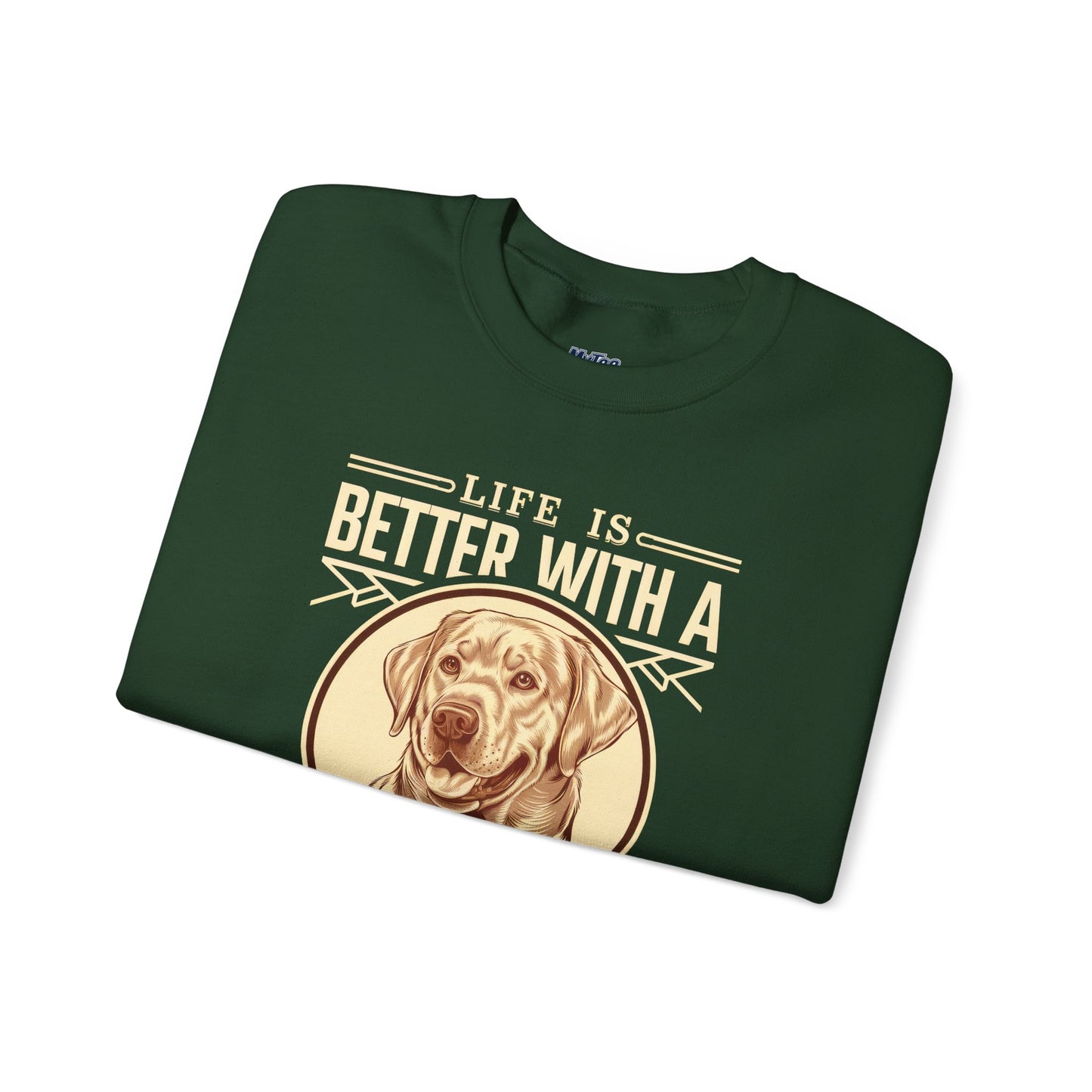 Life Is Better With A Labrador Crewneck Unisex Sweatshirt