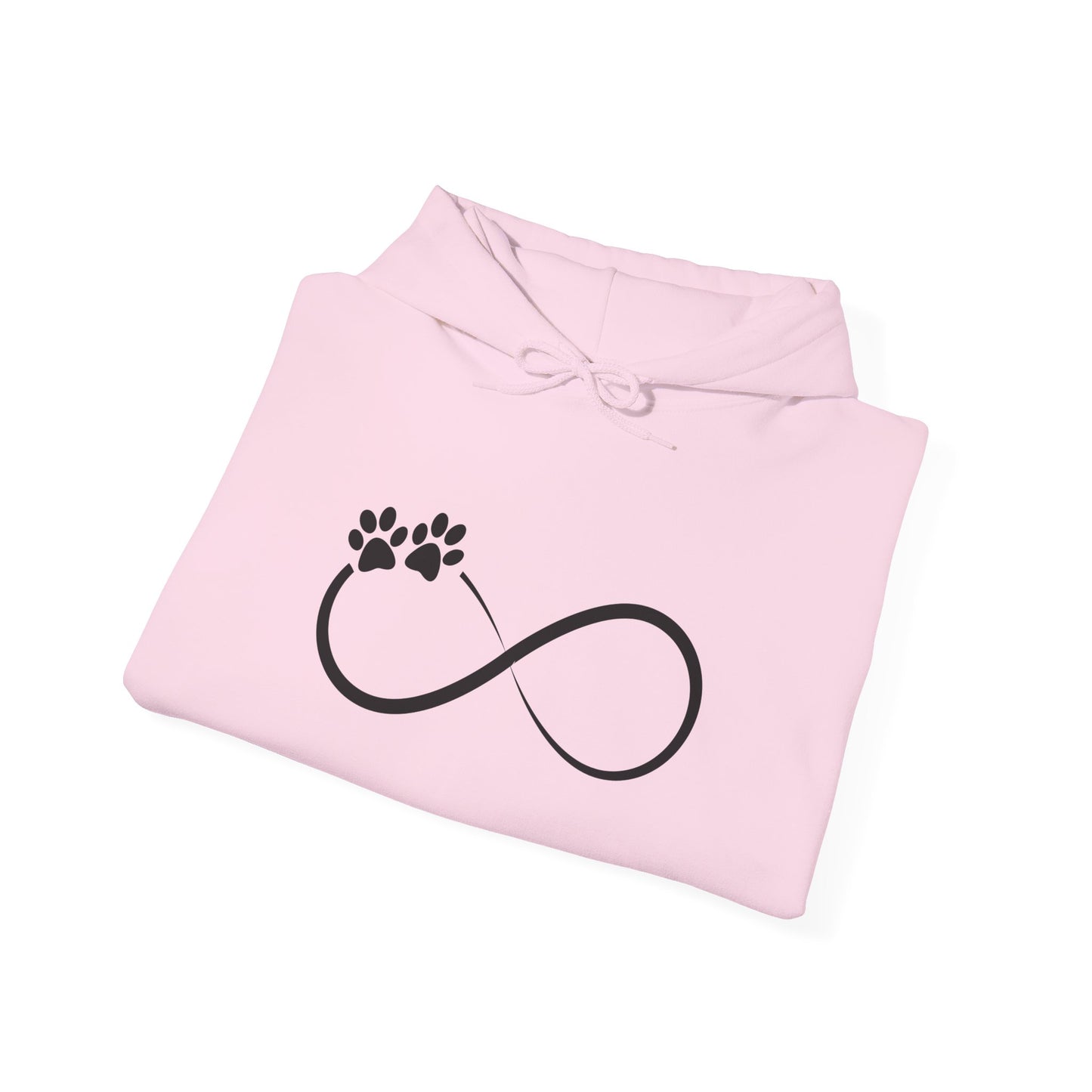 Infinity Paw Unisex Hoodie– Cozy & Timeless Love