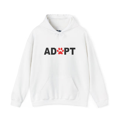 Adopt Paw Unisex Hoodie – Shelter Love Wrapped In Cotton