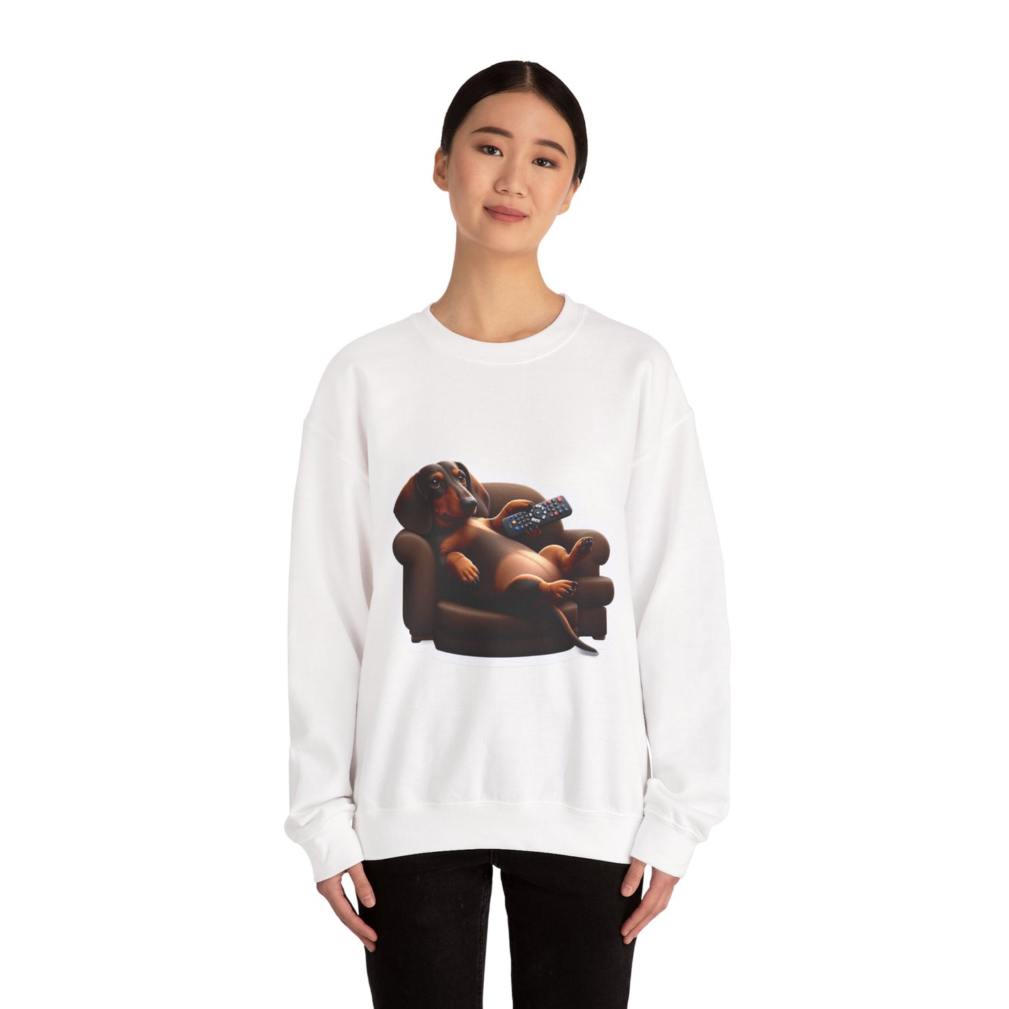 Dachshund Do Not Disturb Sweatshirt  – Unisex Lounge Mode On