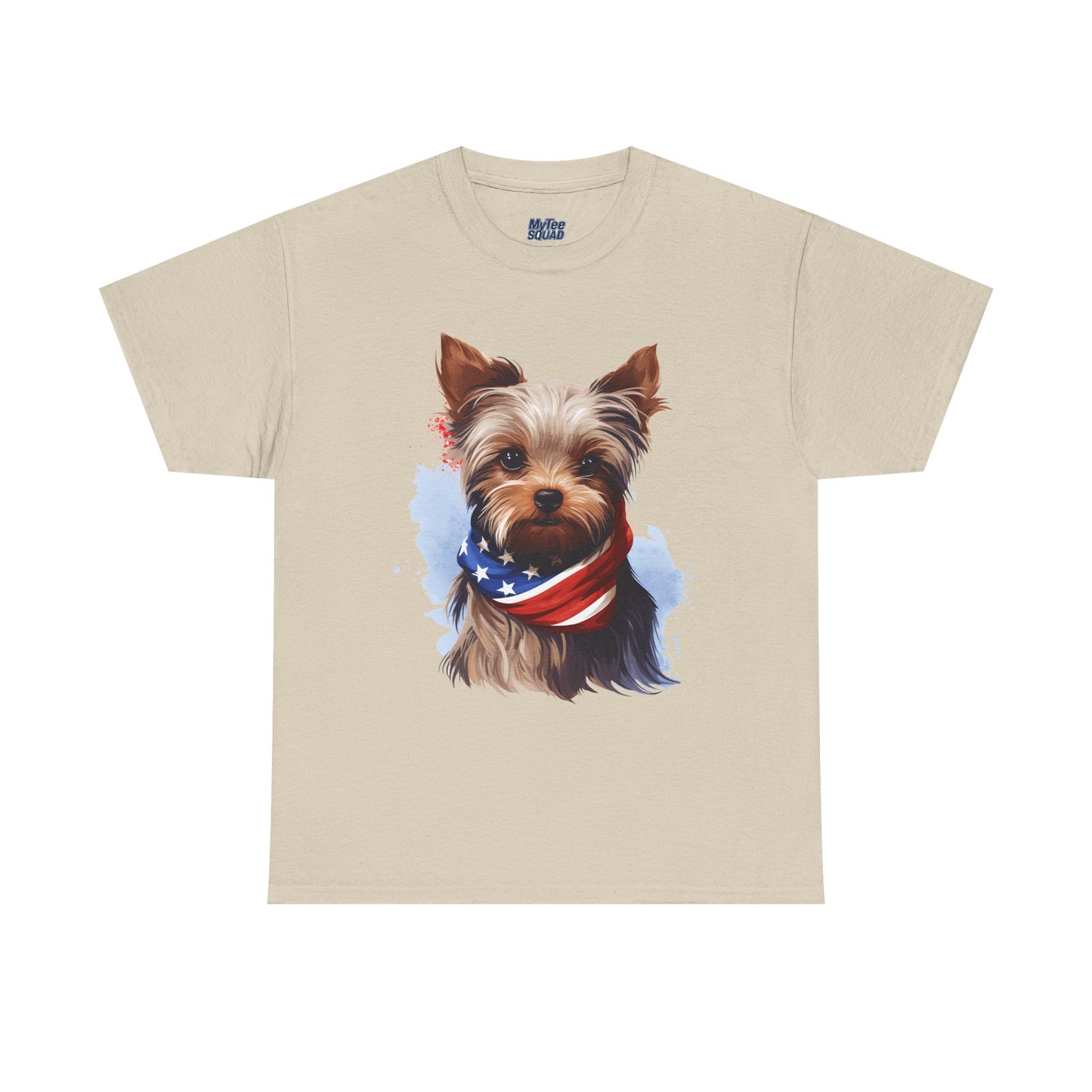 Patriotic Yorkshire Terrier Unisex T-Shirt