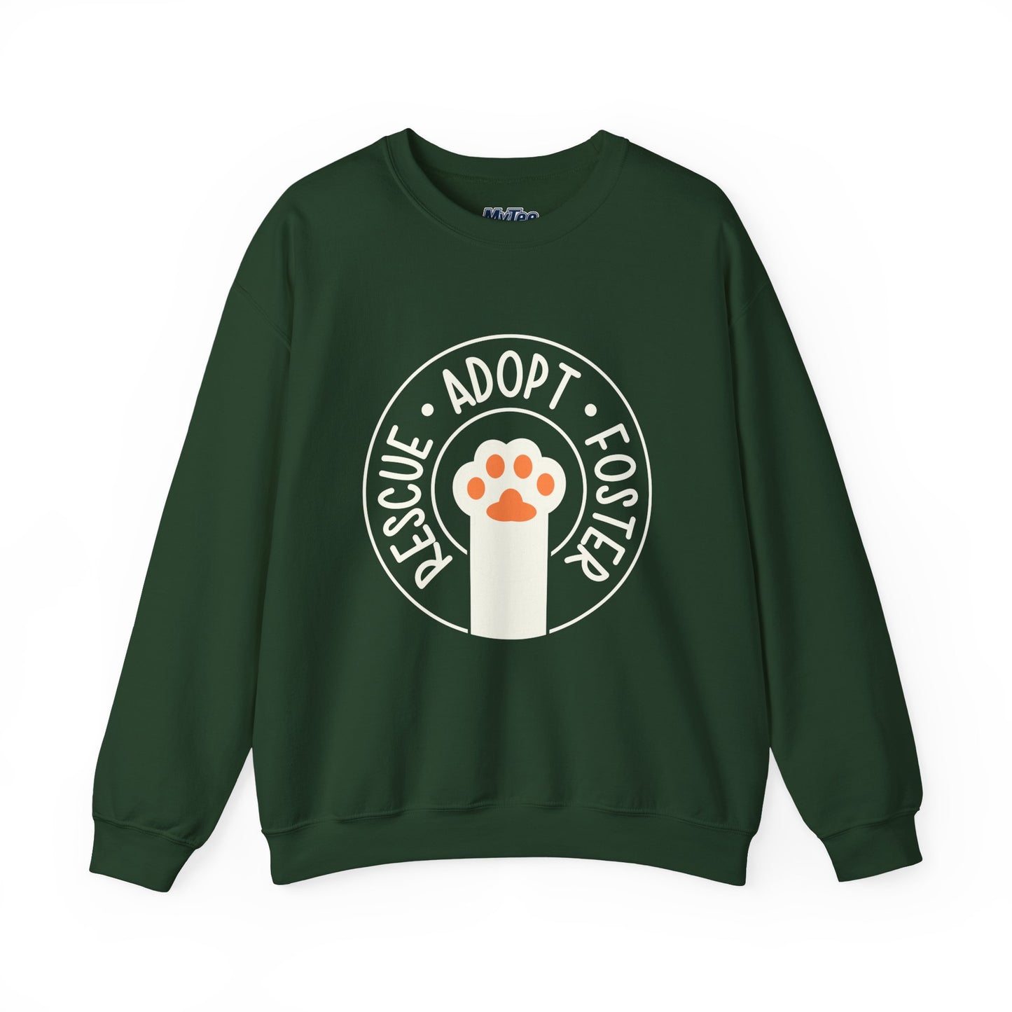 Rescue, Adopt, Foster Unisex Sweatshirt | Animal Lover Gift, Pet Adoption Crewneck