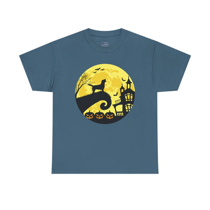 Halloween Moonlight Labrador Retriever Unisex T-Shirts