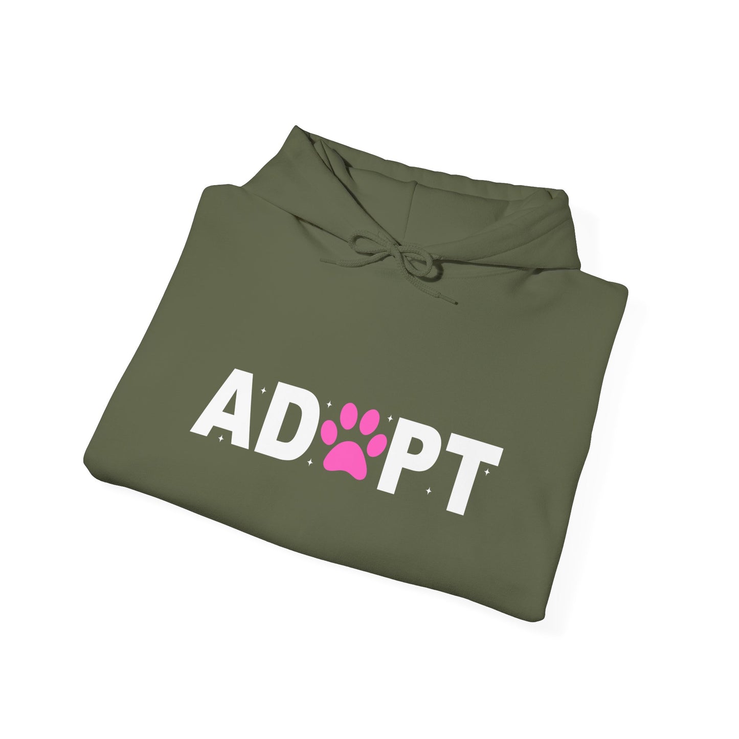 Adopt Paw Unisex Hoodie – Shelter Love Wrapped In Cotton